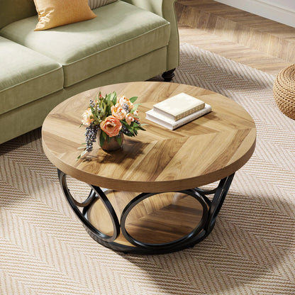 Table basse originale et ronde - vente privée 14:200006152Brown;200007763:201336101
