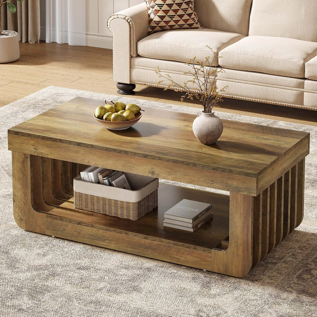 Table basse pas cher de luxe - vente privée 14:365458Rustic Brown;200007763:201336101