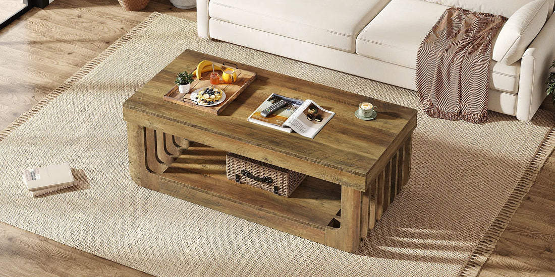Table basse pas cher de luxe - vente privée 14:365458Rustic Brown;200007763:201336101
