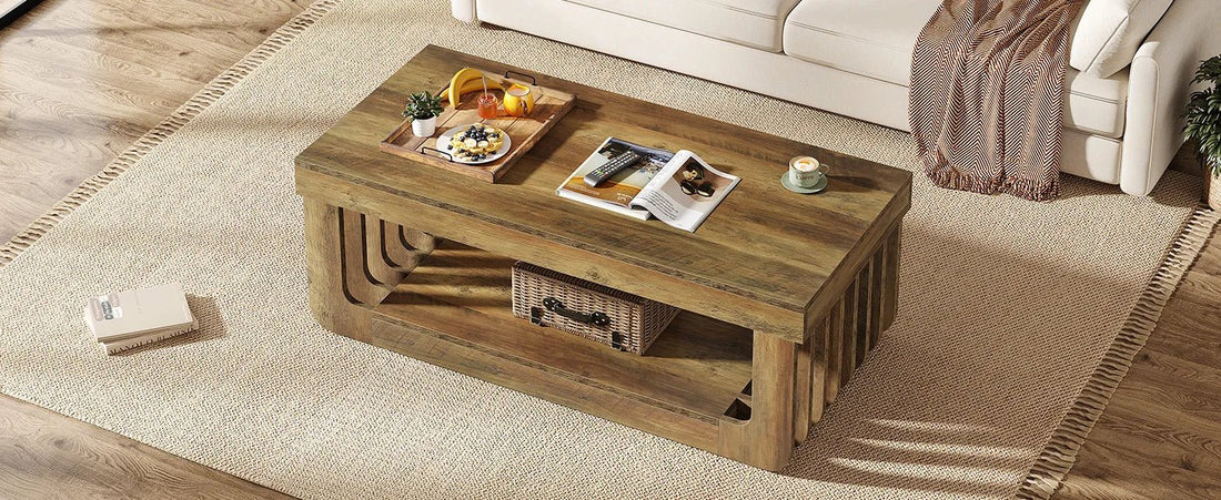 Table basse pas cher de luxe - vente privée 14:365458Rustic Brown;200007763:201336101