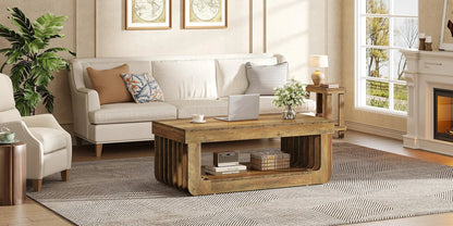 Table basse pas cher de luxe - vente privée 14:365458Rustic Brown;200007763:201336101