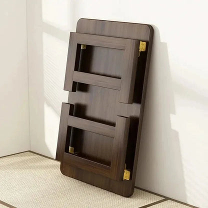 Table basse pliante en bois japonais - vente privée 14:17380X40X35CM