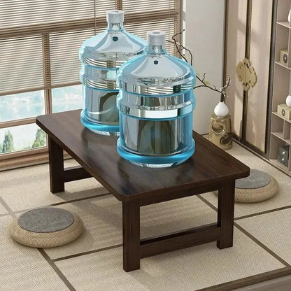 Table basse pliante en bois japonais - vente privée 14:17380X40X35CM