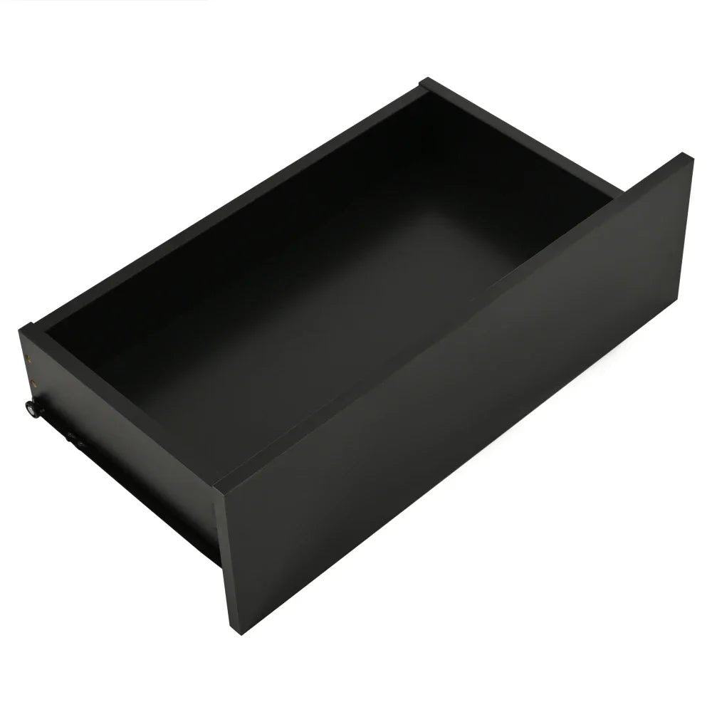 Table basse verre et led lumineuse - 100 x 50 x 31cm - vente privée 14:200844060CQY-black;200007763:201336101