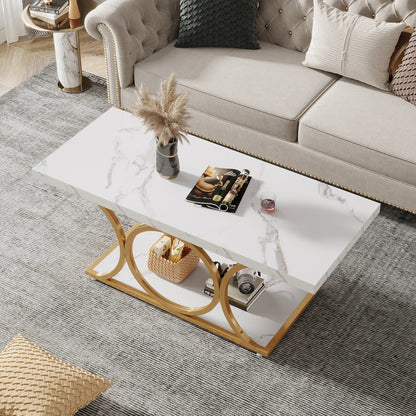 Table basse vintage en faux marbre - vente privée 14:29;200007763:201336101