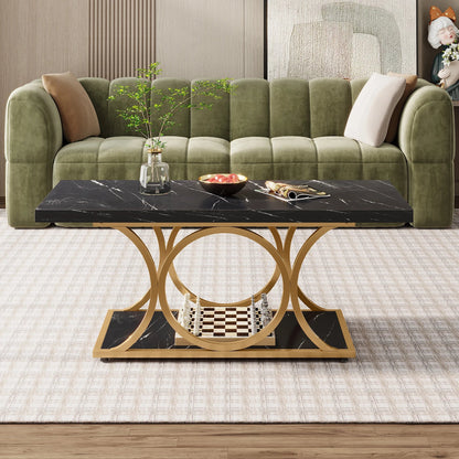 Table basse vintage en faux marbre - vente privée 14:29;200007763:201336101