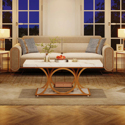 Table basse vintage en faux marbre - vente privée 14:29;200007763:201336101
