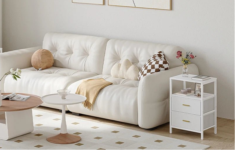Table de chevet 2 ensembles avec doubles tiroirs - vente privée 14:29;200007763:201336101