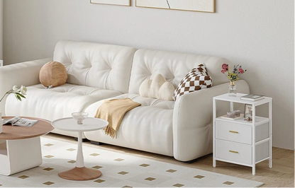 Table de chevet 2 ensembles avec doubles tiroirs - vente privée 14:29;200007763:201336101