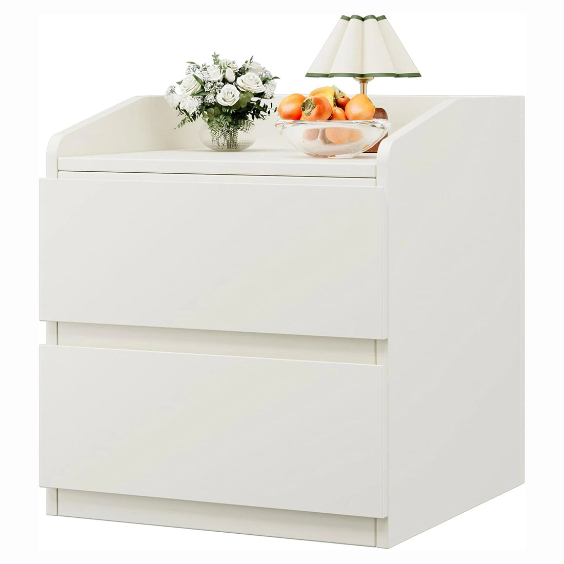 Table de chevet blanche moderne urban luxe - vente privée 14:29;200007763:203372089