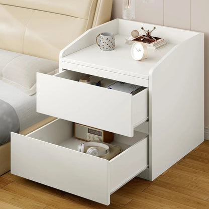 Table de chevet blanche moderne urban luxe - vente privée 14:29;200007763:203372089