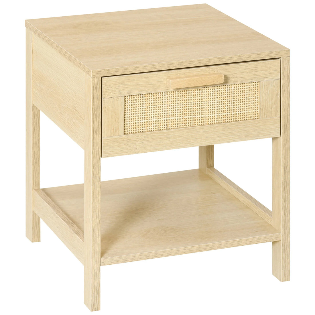 Table de chevet bois clair moderne - vente privée 200007763:201336104