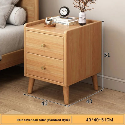 Table de chevet bois foncé de haute qualité - vente privée 14:193Double Draw E