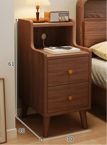 Table de chevet bois foncé de haute qualité - vente privée 14:200006152Ecology C