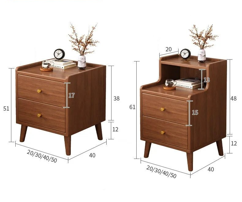 Table de chevet bois foncé de haute qualité - vente privée 14:200006156Ecological A