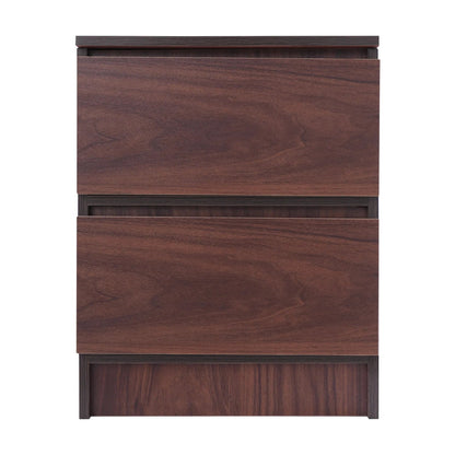 Table de chevet bois massif avec petite commode à 2 tiroirs - 14:173Warm White;200007763:201336101