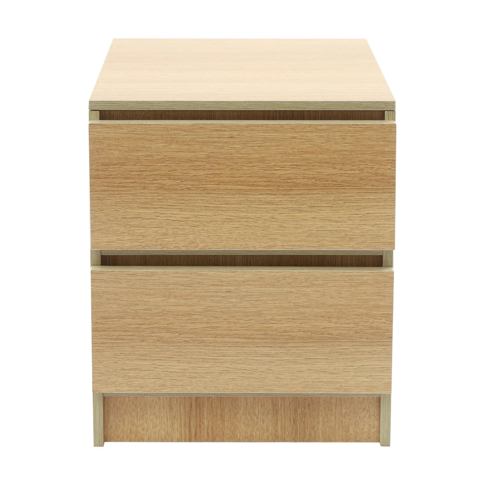 Table de chevet bois massif avec petite commode à 2 tiroirs - 14:173Warm White;200007763:201336101