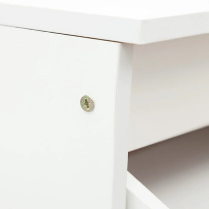 Table de chevet bois massif avec petite commode à 2 tiroirs - 14:173Warm White;200007763:201336101