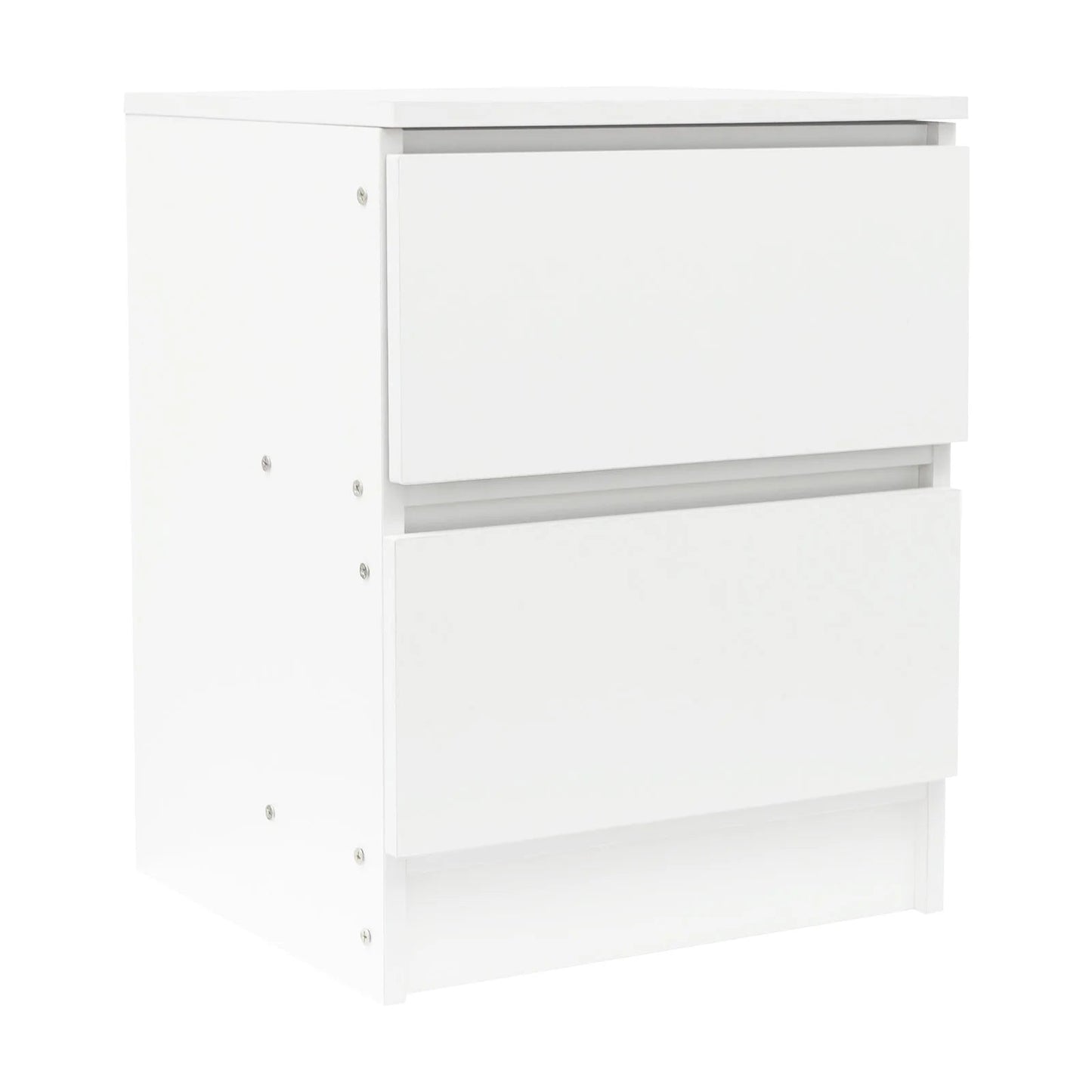 Table de chevet bois massif avec petite commode à 2 tiroirs - 14:173Warm White;200007763:201336101