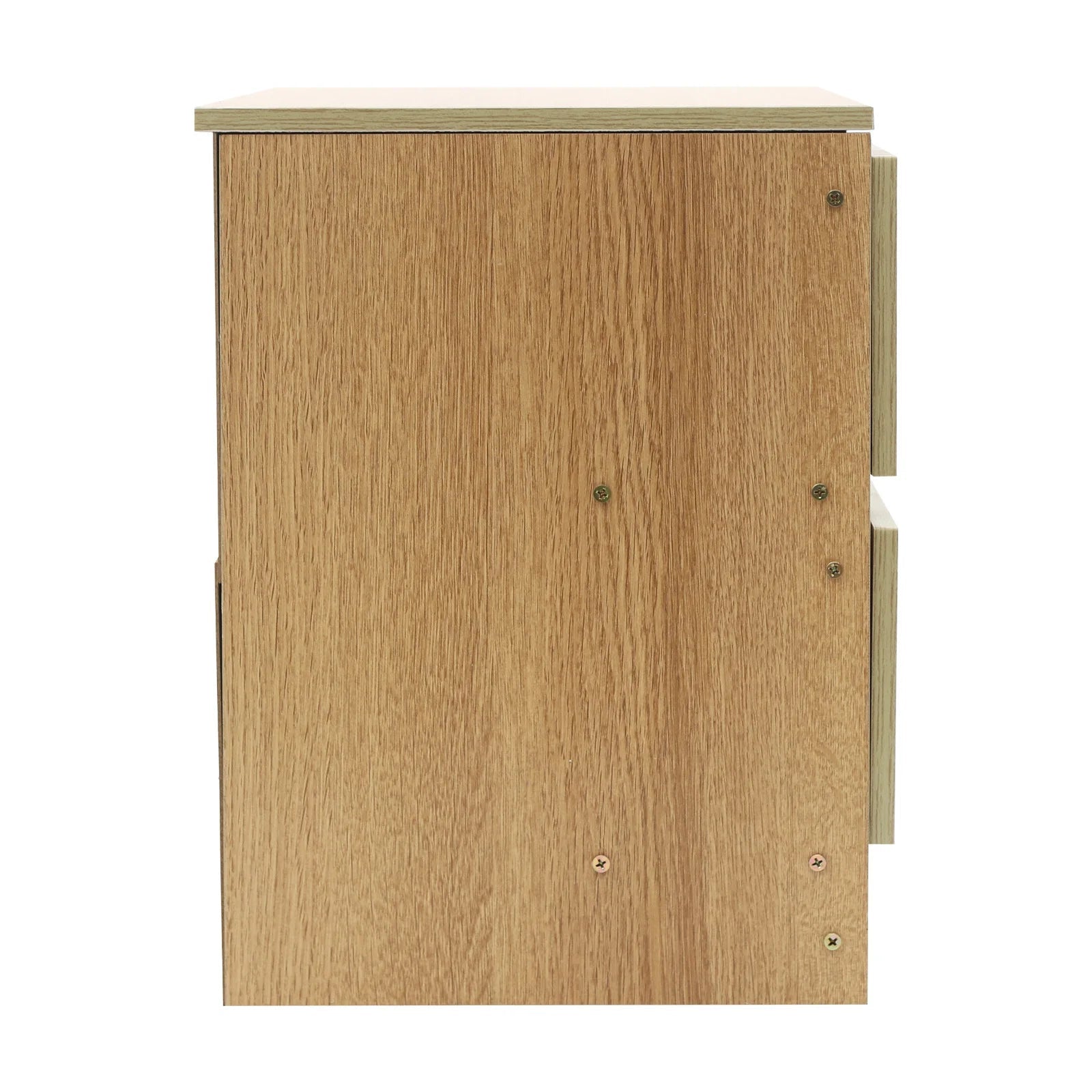 Table de chevet bois massif avec petite commode à 2 tiroirs - 14:173Warm White;200007763:201336101