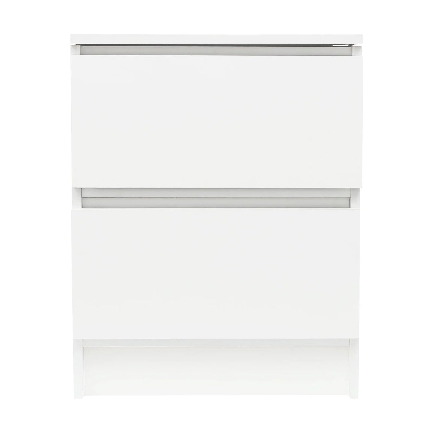 Table de chevet bois massif avec petite commode à 2 tiroirs - 14:173Warm White;200007763:201336101