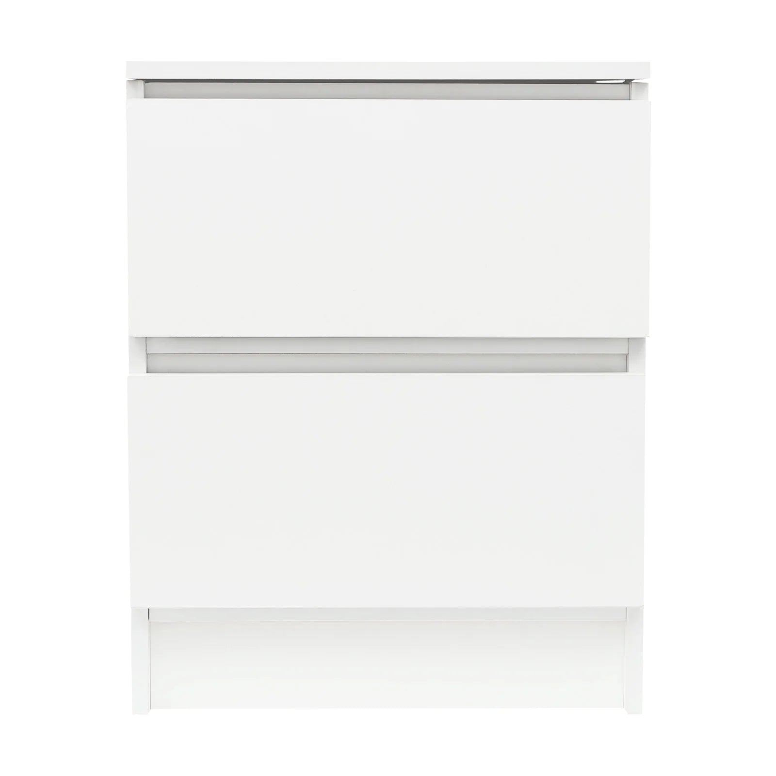 Table de chevet bois massif avec petite commode à 2 tiroirs - 14:173Warm White;200007763:201336101