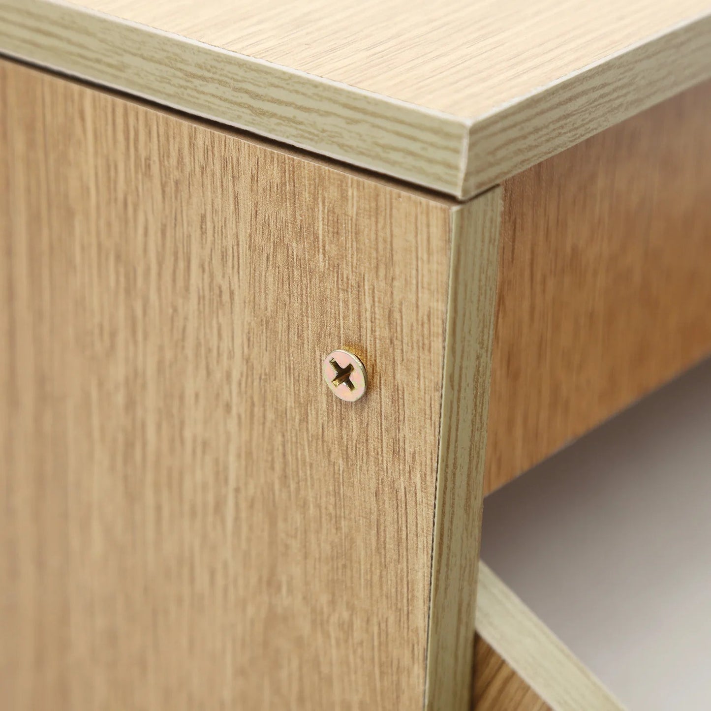 Table de chevet bois massif avec petite commode à 2 tiroirs - 14:173Warm White;200007763:201336101