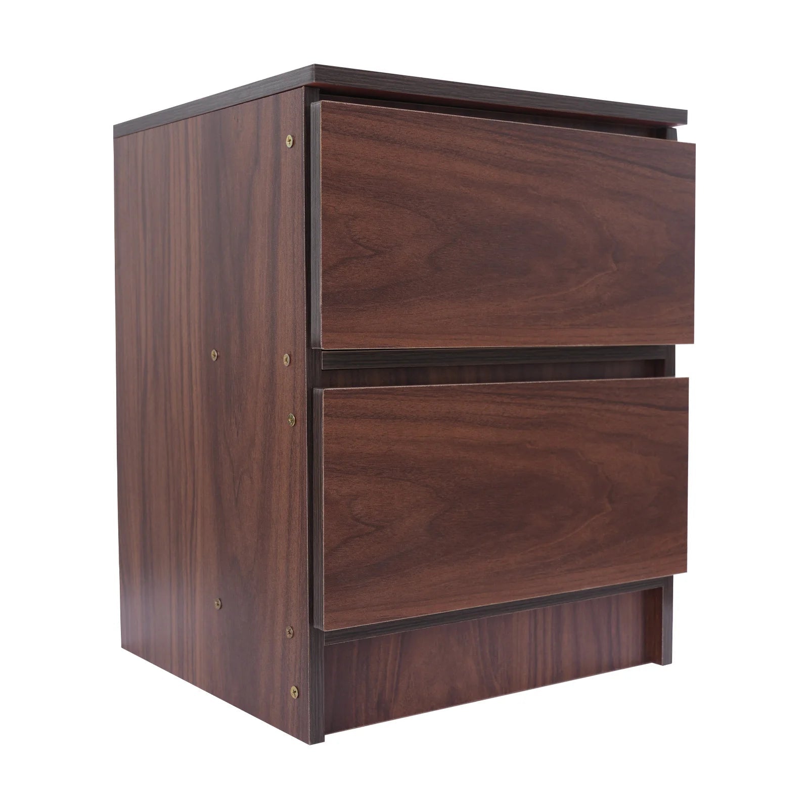 Table de chevet bois massif avec petite commode à 2 tiroirs - 14:173Warm White;200007763:201336101