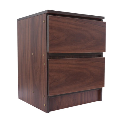 Table de chevet bois massif avec petite commode à 2 tiroirs - 14:173Warm White;200007763:201336101