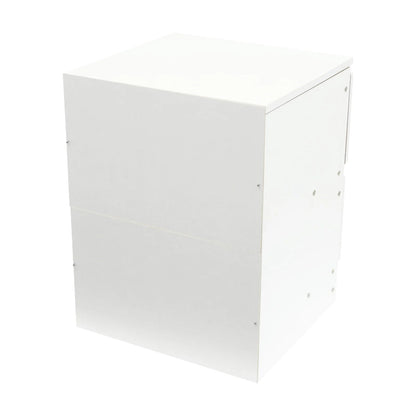 Table de chevet bois massif avec petite commode à 2 tiroirs - 14:173Warm White;200007763:201336101