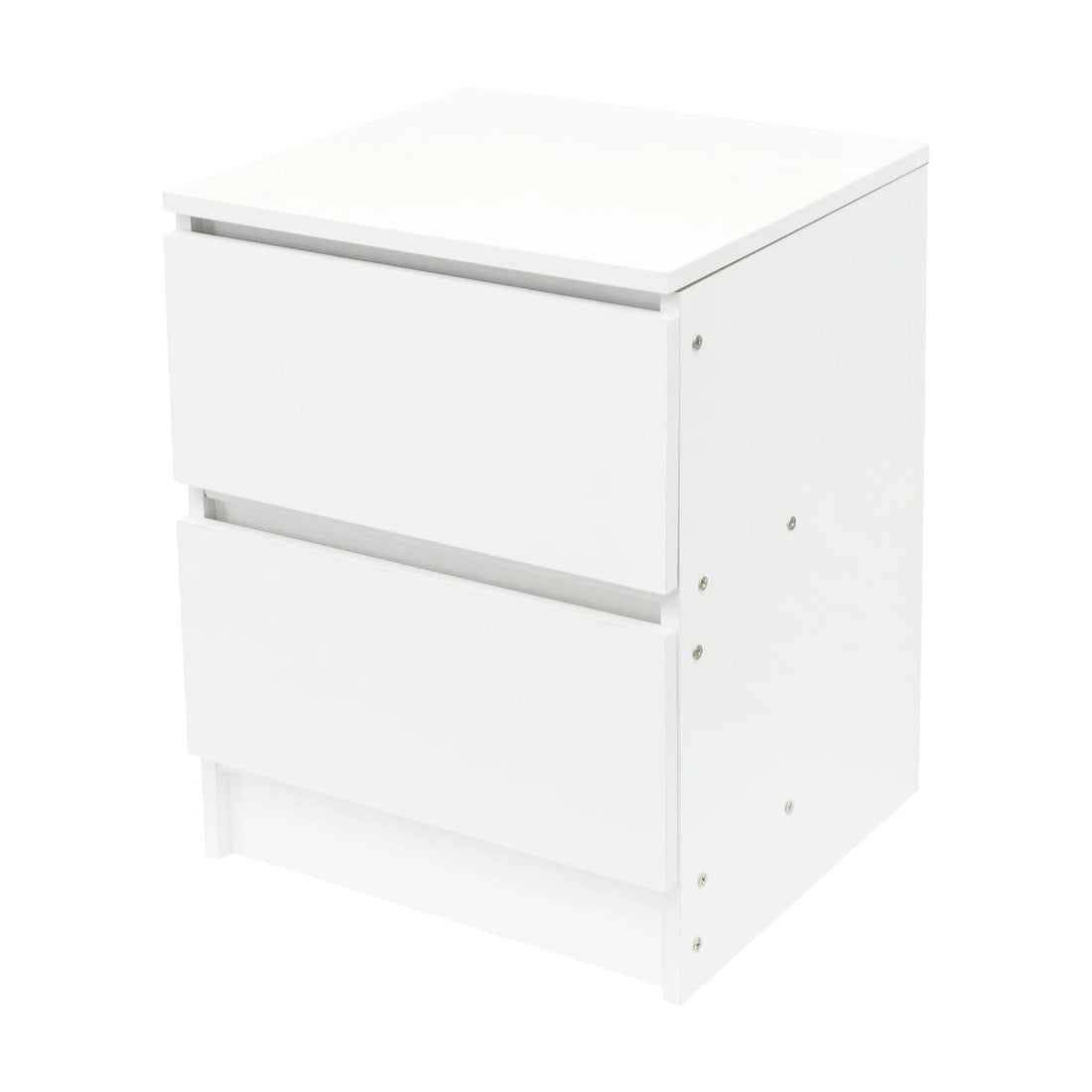 Table de chevet bois massif avec petite commode à 2 tiroirs - vente privée 14:173Warm White;200007763:201336101