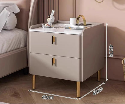 Table de chevet cube haut de gamme avec tiroir de luxe - vente privée 14:29Double draw B