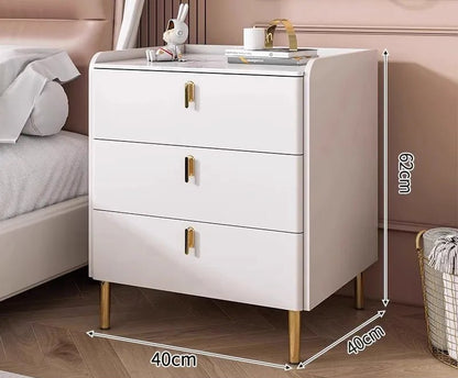 Table de chevet cube haut de gamme avec tiroir de luxe - vente privée 14:365016Three draws C