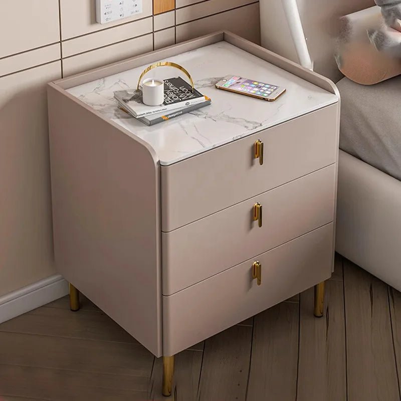 Table de chevet cube haut de gamme avec tiroir de luxe - vente privée 14:366Double draw F