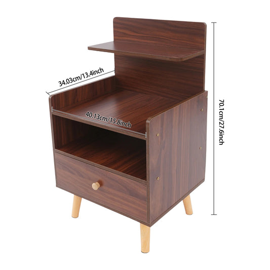 Table de chevet d'appoint de qualité - vente privée 14:29Walnut Color;200007763:201336342