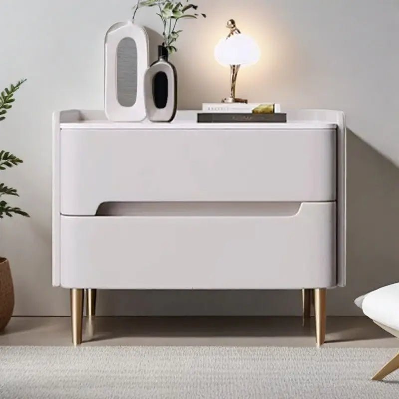 Table de chevet de luxe en similicuir - vente privée 14:29Style A 50x40x48cm