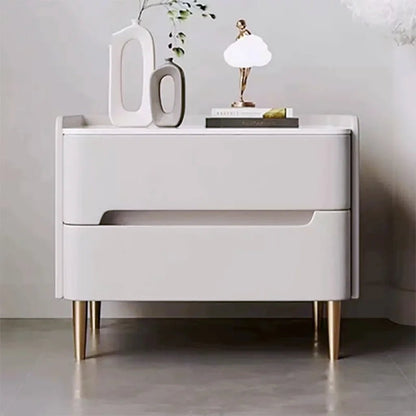Table de chevet de luxe en similicuir - vente privée 14:29Style A 50x40x48cm