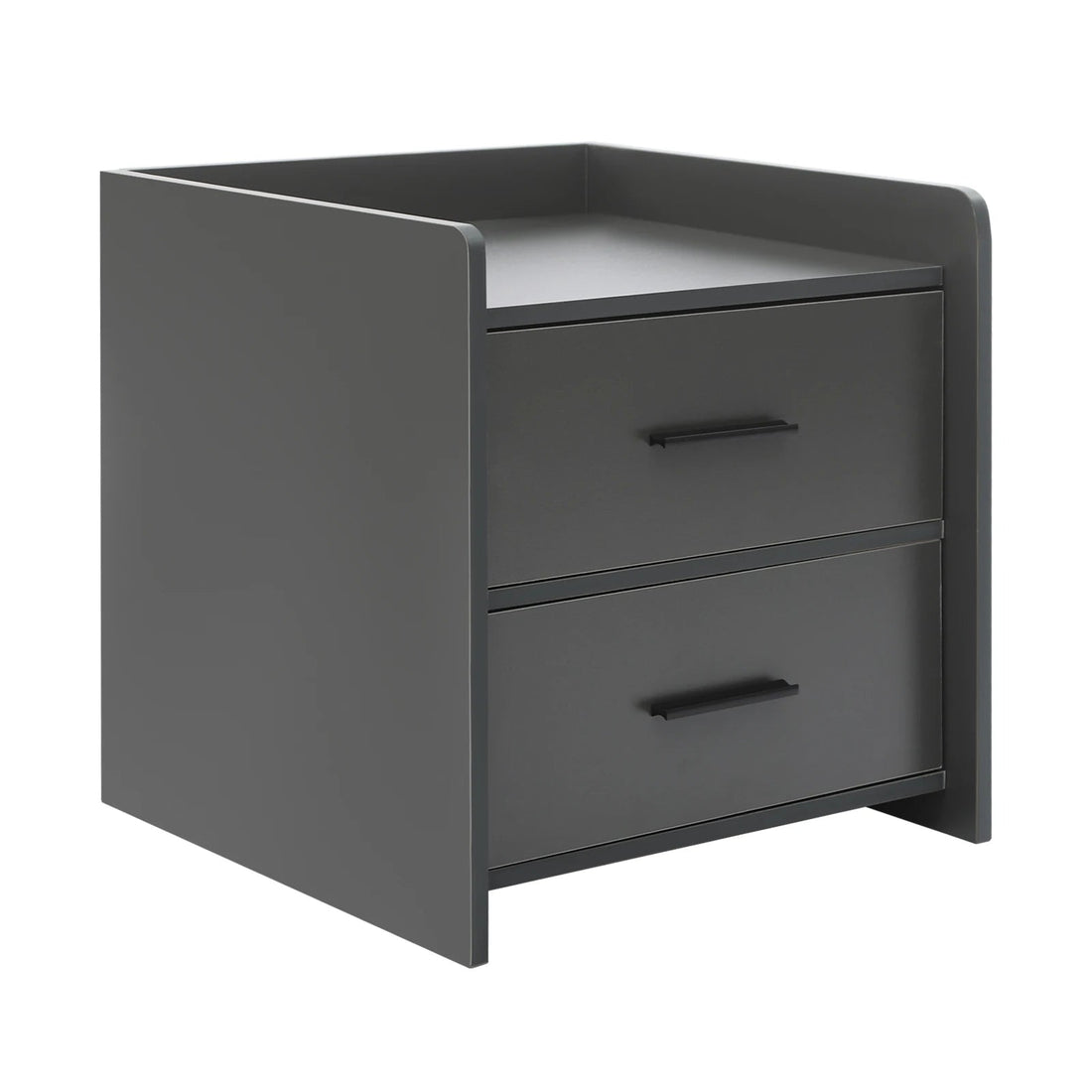 Table de chevet idéale pour chambre à deux tiroirs - vente privée 14:691Gray;200007763:203287806