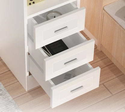 Table de chevet intelligente avec station de recharge USB - vente privée 14:29;200007763:201336101