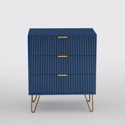 Table de chevet sans tiroir bleu - vente privée 14:200004870Style A;200007763:201336101