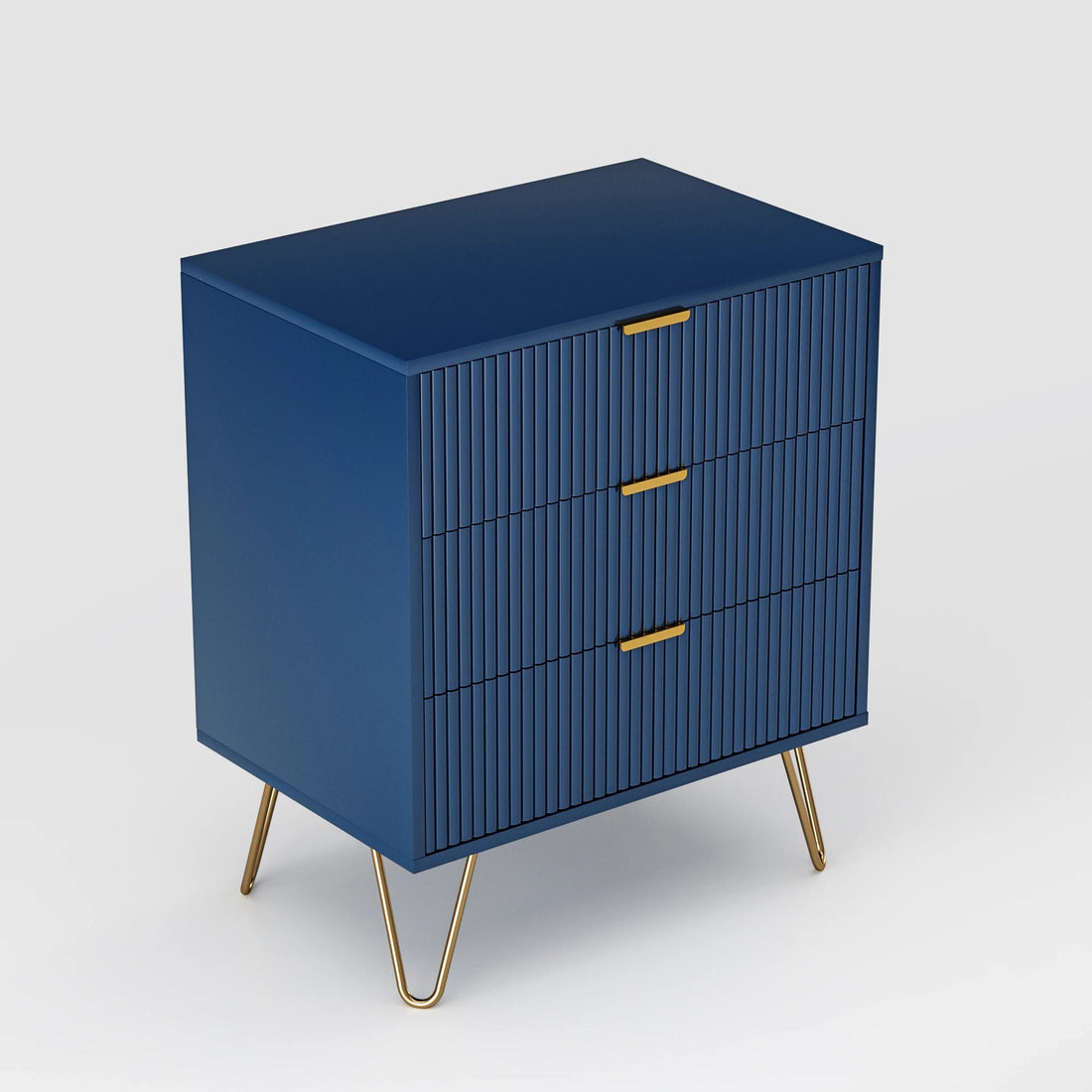 Table de chevet sans tiroir bleu - vente privée 14:200004870Style A;200007763:201336101