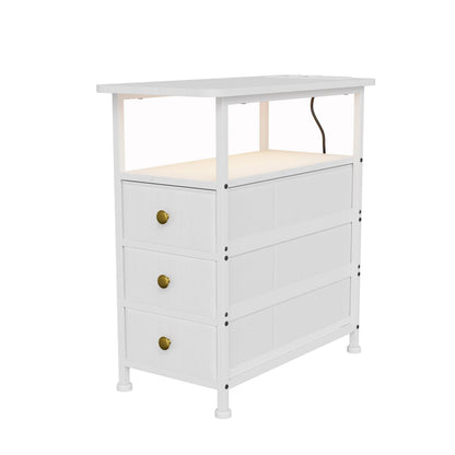Table de chevet structure métallique - vente privée 14:29Fabric Drawers;200007763:201336101