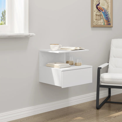 Table de chevet suspendue en bois 2 ensembles - vente privée 14:29;200007763:201336101