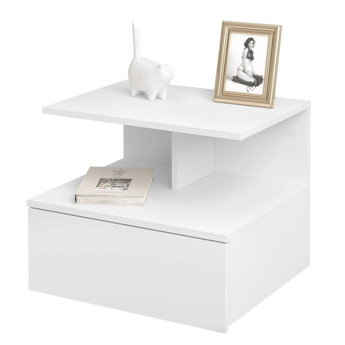 Table de chevet suspendue en bois 2 ensembles - vente privée 14:29;200007763:201336101