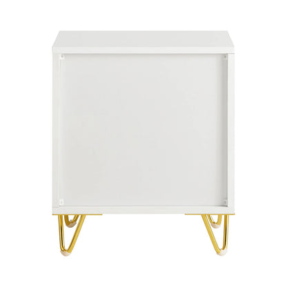Table de chevet vintage moderne avec 2 tiroirs à 1pièce - vente privée 14:193;200007763:201336101