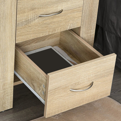 Table de nuit blanc et bois élégant 48X39X54 cm - vente privée 14:29Blanco;200007763:201336104