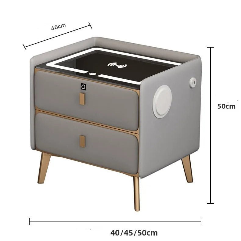 Table de nuit bois moderne de luxe - vente privée 14:365016Light white A;5:10001406445x40x47cm