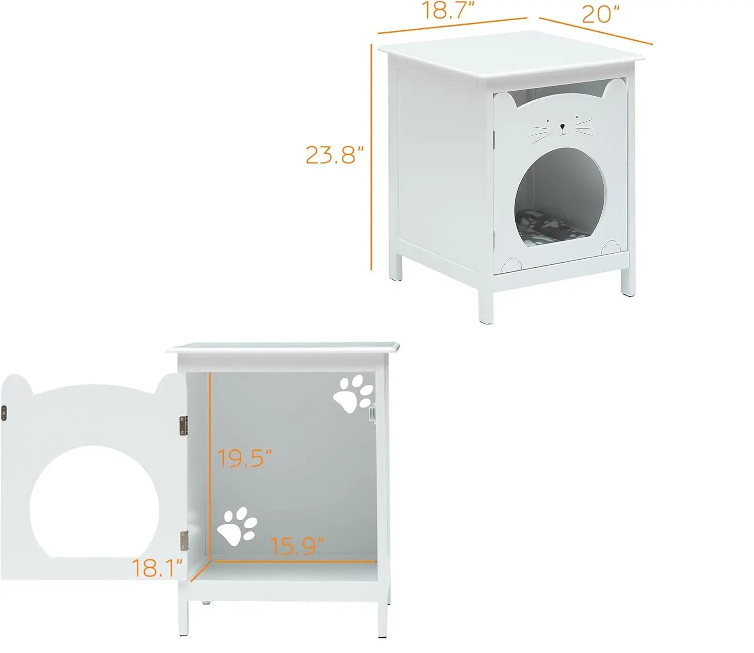 Table de nuit chat de qualité - 14:29;200007763:203372089