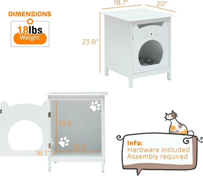 Table de nuit chat de qualité - 14:29;200007763:203372089