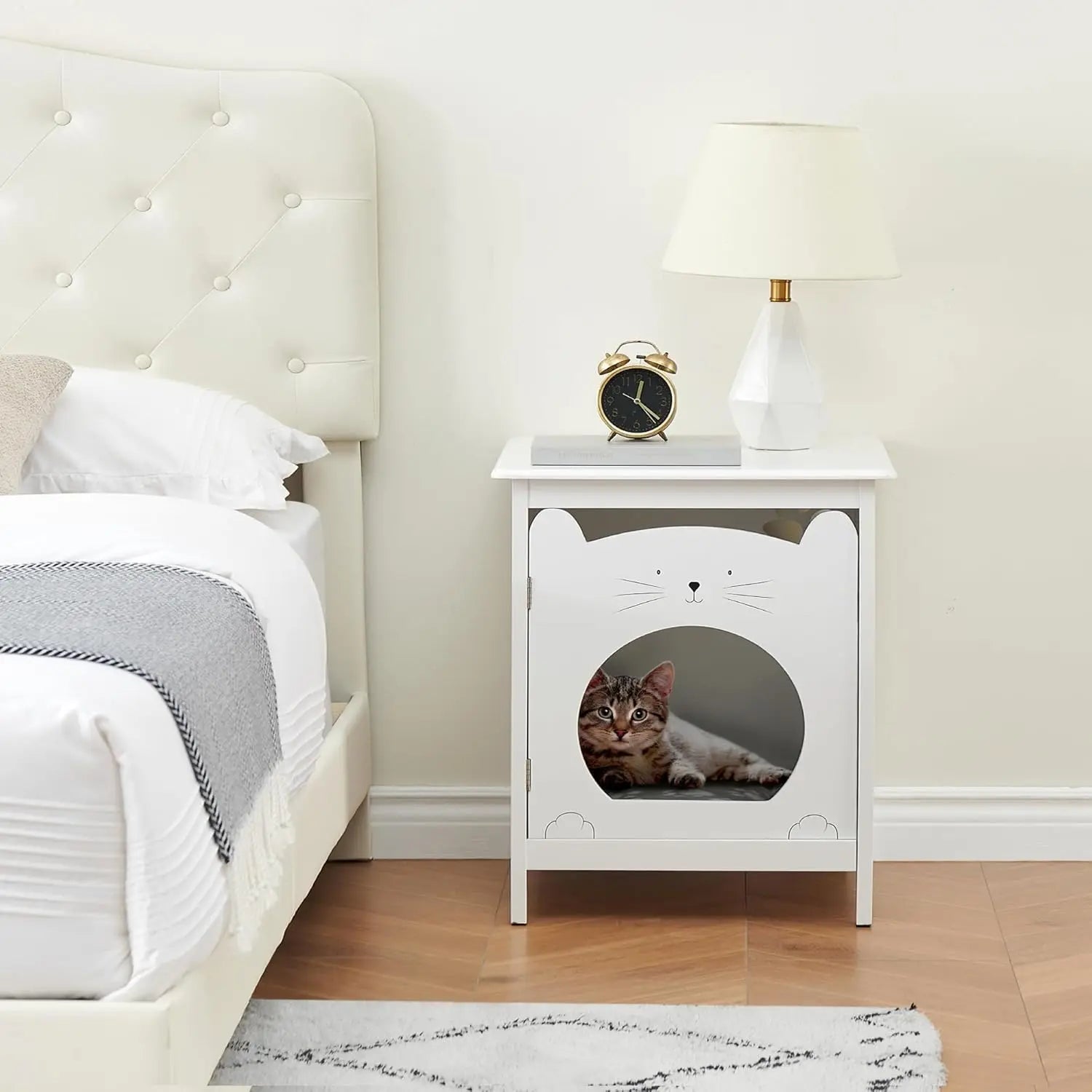 Table de nuit chat de qualité - 14:29;200007763:203372089